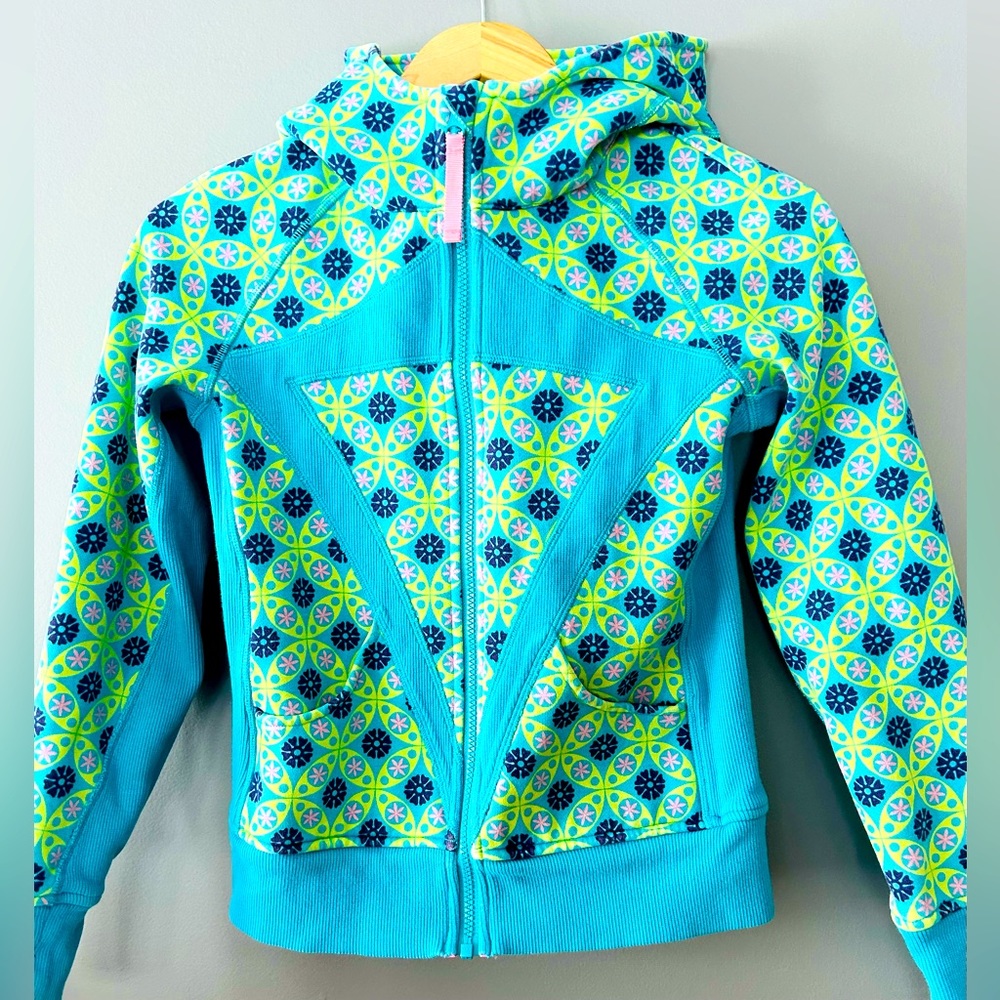 IVIVVA girls size 12 zip scuba hoody